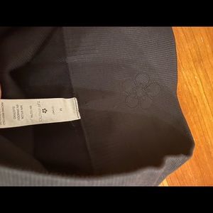 ribbed black leggings